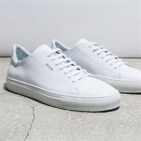 best white leather sneakers men's.